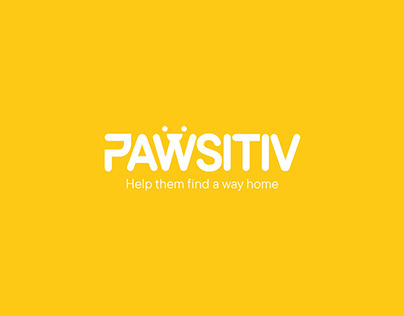 PAWSITIV_Pet finder App Design