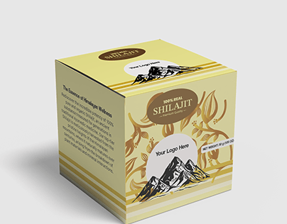 Shilajit Packaging Design