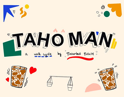 Taho Man — Walk Cycle Animation