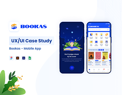 Bookas Mobile App - UX/UI Case Study