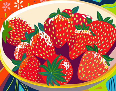 Strawberry Vector Boho Madness - May 25, 2023 19.40.21
