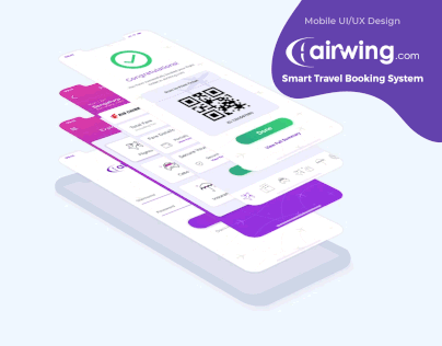 AirWing: Travel Booking App (UI Design)