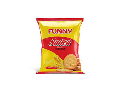 Salted Biscuits Packaging Design