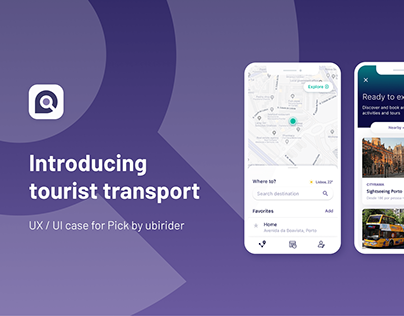 UX/UI- Introducing tourist transport