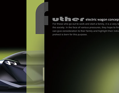 Futher electric wagon concept design