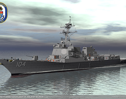 USS Sterett (DDG-104) Guided Missile Destroyer