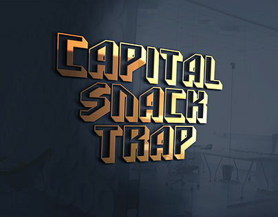 Capital Snack Trap Typography and Funky Logo