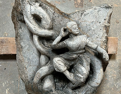 Bharatanatyam - Stone Carving