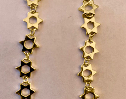 Exclusive Fine Judaica Jewelry, Heart Jewish Pendants