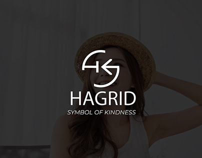 HAGRID logo design brand design visual identity