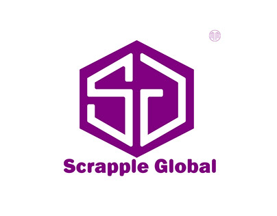 Logo I made for a fake company called Scrapple Global.