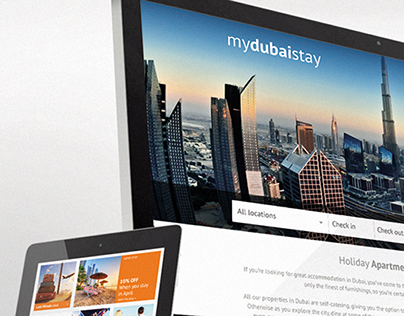 MyDubaiStay Responsive Web Design