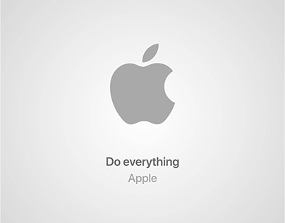 Do everything with Apple