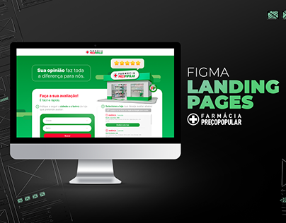 Project thumbnail - Landing Pages no Figma