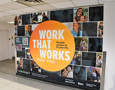 Syracuse Airport Oversized Employment Brand Ad