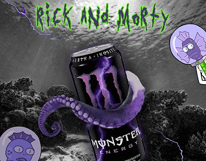 Rick and Morty X Monster Energy Collab