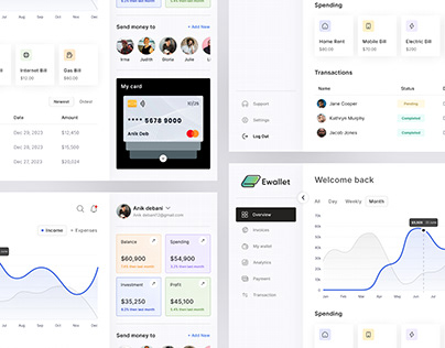 Wallet Dashboard UI Design