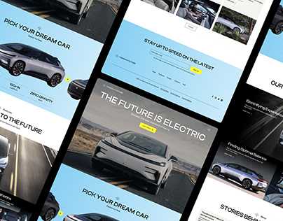 Faraday Future Website Redesign