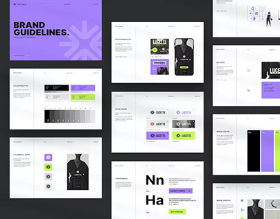 LUCETTE/ Brand Guidelines Template