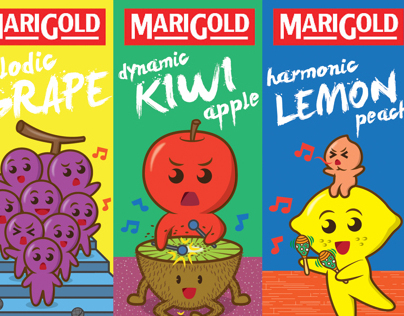 ReDesign: MARIGOLD Fruit Drinks