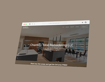 Website Design: Remodeling company