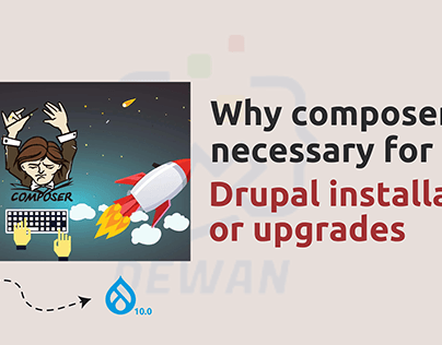 Why composer is necessary for Drupal installations