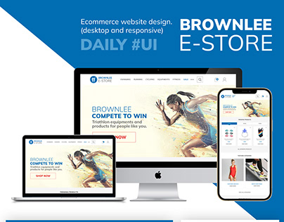Ecommerce (eStore) Website Design (Daily UI)