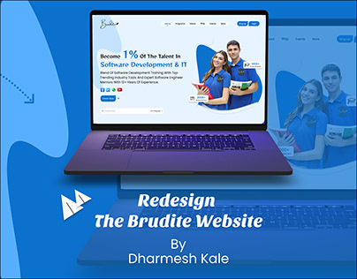 Project thumbnail - Redesign the Brudite website