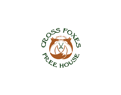 The Cross Foxes Pub Logo