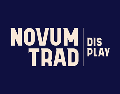 Novum Trad - Display Typeface