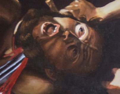 Re-rendering of Caravaggio's Beheading of Holofernes