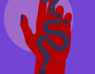 “Snake Bite"- Digital illustration