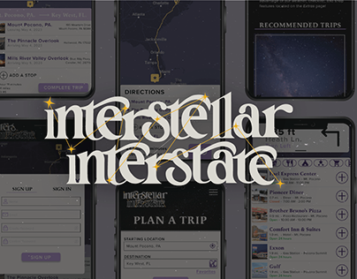 Interstellar Interstate | UX/UI