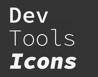 Dev Tools Icons