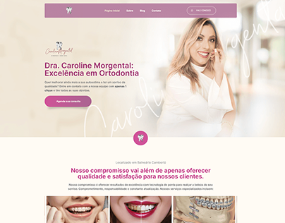Site Insitucional | Cirurgiã Dentista