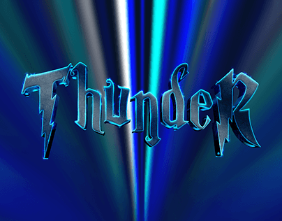 3D LIGHTENING EFFECT ON TEXT , TYPOGRAPHY