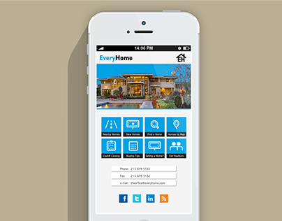 EveryHome Mobile Website