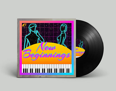 Graphic Design: New Beginnings Album Art Cover