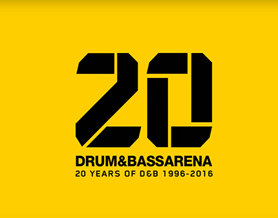 Drum&Bass Arena 20 Years Animated Album Advert