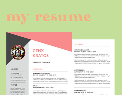 CV/Resume