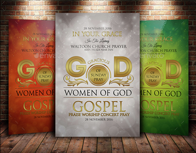 The Kingdom of God Church Flyer Template