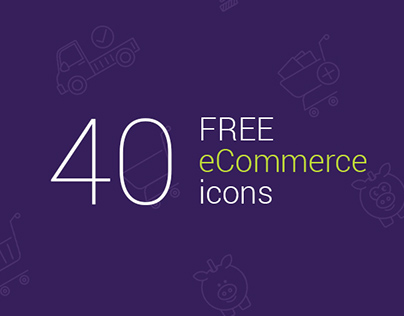 40 FREE eCommerce icons