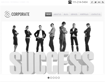 Corporate Business Website Template