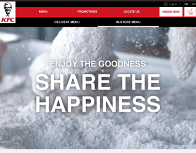 KFC - Website Revamp