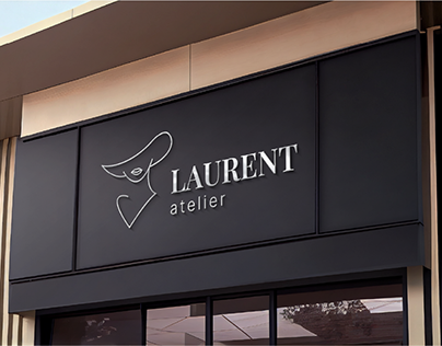 Project thumbnail - Laurent Atelier Logo design