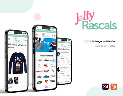 Jolly Rascals UX/UI case study