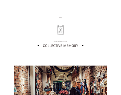 Collective Memory Redesign Website