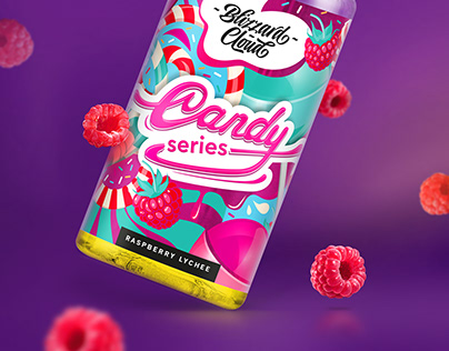 Серия этикеток Candy series. Liquid manure labels