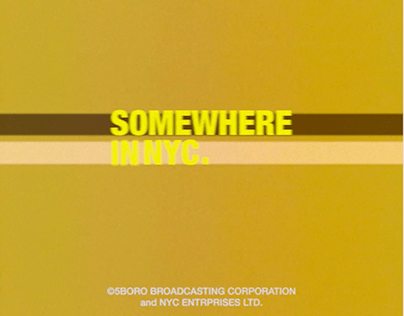 Somewhere in NYC TV Commercial Spot Branding