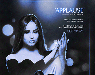 Sofia Carson • Applause (Oscars95) Poster
